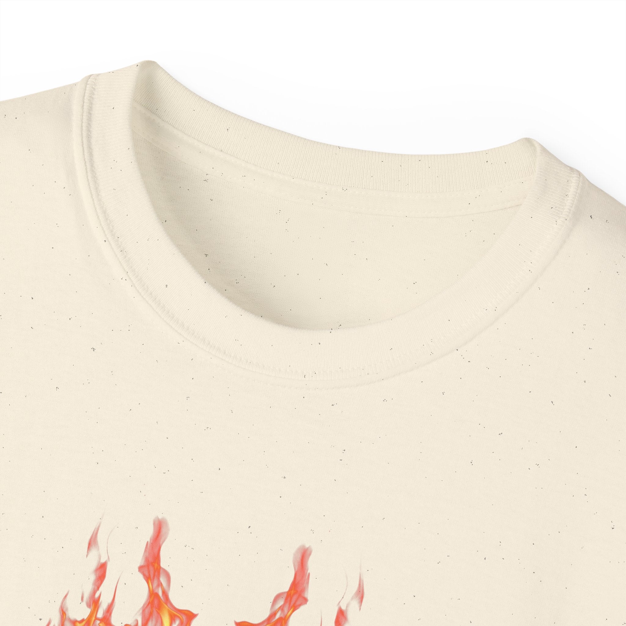 Dumpster Fire - Unisex T-Shirt (Front) - Damned Threads